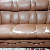 فروش مبل تُرک  چرم نیاز به روکش