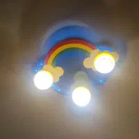 آویز رنگین کمان اتاق کودک