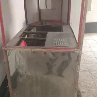 چهار چرخ ساندویچ ومیز ویترینی استیل|فروشگاه و مغازه|هشتگرد, فاز ۷ مهستان|دیوار