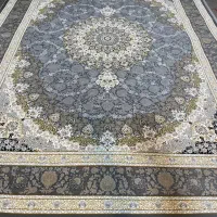 ۱۲۰۰ شانه نقشه اسلیمی رنگ طوسی|فرش|کاشان, شهرک صنعتی راوند|دیوار