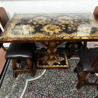 میز ناهار خوری چوبی