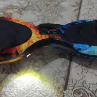 اسکوتر برقی رنگ آب وآتش|دوچرخه، اسکیت، اسکوتر|کرمانشاه, |دیوار