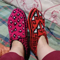 پاپوش های پشمی وکاموایی|لباس|تهران, امام زاده حسن|دیوار