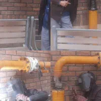 لوله کشی گاز احمد اباد فیروز بهرام دهکده باغستان