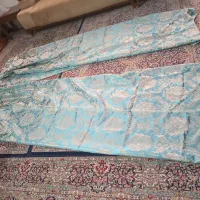 پرده با ۲ عدد  با والان