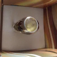 انگشتر  یاقوت زرد  اصل|جواهرات|آباده, |دیوار