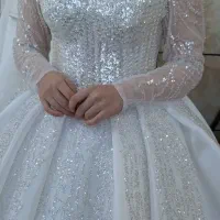 فروش فوق العاده لباس عروس سفید و رنگی