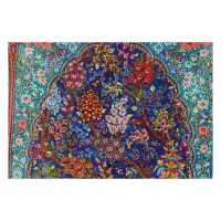 رومیزی ابریشم قم ابعاد 60x90|تابلو فرش|تهران, مهران|دیوار