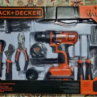 دریل جعبه ابزار Black & Decker نو ۶۸قطعه فقط ۸تومن