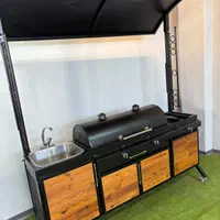 باربیکیو گازی ذغالی|اجاق گاز و لوازم برقی پختوپز|ماهدشت, |دیوار