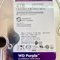 ۴ ترا بایت هارد اینترنال وسترن بنفش