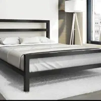 تخت تک نفرودونفره فلزی|تخت و سرویس خواب|تهران, نعمت‌آباد|دیوار