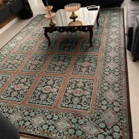 فرش ۹ متری طرح بیژن نخ ابریشم