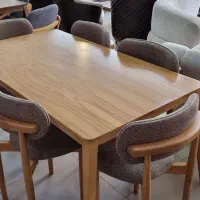 میز نهار خوری ۶نفره تمام راش