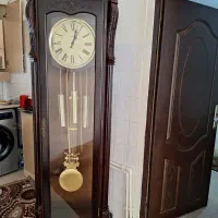 ساعت ایستاده چوبی