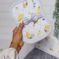 کاور قابلمه پروانه طوسی|سفره، حوله، دستمال آشپزخانه|بوشهر, |دیوار