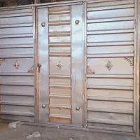 در آهنی درب حیاط حیاطی خانه آهن باغ باغی|مصالح و تجهیزات ساختمان|تربت جام, مولانا|دیوار