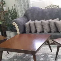 میزجلومبلی چوب راش اصل و عسلی