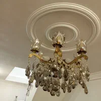 لوستر|لوستر و چراغ آویز|کرج, ساسانی (قلمستان)|دیوار