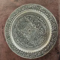 سینی قلمزنی شده دهنه۳۰|صنایع دستی و سایر لوازم تزئینی|خمینیشهر, |دیوار