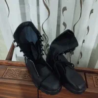 پوتین سربازی استفاده نشده کاملا نو سایز ۴۳ دوعدد