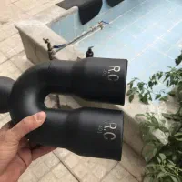 سر اگزوز خودرو/ آکبند ارسی کربن مشکی مات|قطعات یدکی و لوازم جانبی|اصفهان, باغ نگاره|دیوار