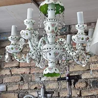 یک جفت لوستر چینی انتیک