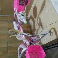 دوچرخه سایز ۱۶ دخترانه مارک پرادو در حد نو|دوچرخه، اسکیت، اسکوتر|قم, علی آباد سعدگان|دیوار