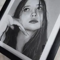 سفارش چهره سیاهقلم / تابلو طراحی چهره / کادوی تولد|تابلو، نقاشی، عکس|سبزوار, هویزه|دیوار