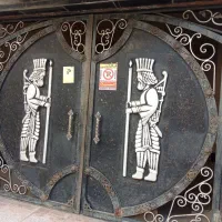 درب پارکینگ سنگین|مصالح و تجهیزات ساختمان|لاهیجان, گلستان|دیوار