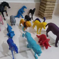 حیوانات وبرج هیجان و توپ