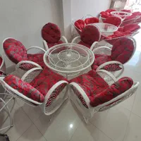 فروش ویژه میز و صندلی باغی مبلمان ویلایی مدل گلبرگ