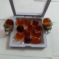 نگین عقیق فوق سرخ طبیعی|جواهرات|کرمانشاه, |دیوار