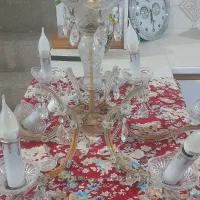 سه عدد لوسترکریستال کارکرده باهم دومیلیونو پونصد