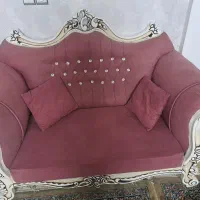 فروش یک دست مبل ۹ نفره کلاسیک با میز عسلی|مبلمان خانگی و میز عسلی|زاهدان, |دیوار