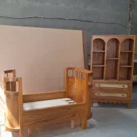 ویترین عروسک چوبی فروش ویژه / سیسمونی کودک|کتابخانه، شلف، قفسه‌های دیواری|مشهد, گوهرشاد|دیوار