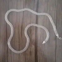 زنجیرنقره نصف قیمت مغازه