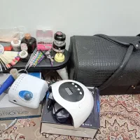 دستگاه و وسایل کاشت ناخن|آرایشی، بهداشتی، درمانی|ملارد, |دیوار