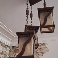 لوستر و پرده|لوستر و چراغ آویز|بندر کنگان, |دیوار