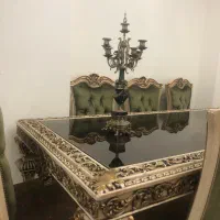 مبلمان کلاسیک هفت نفره با ناهارخوری هشت|مبلمان خانگی و میز عسلی|تهران, استاد معین|دیوار