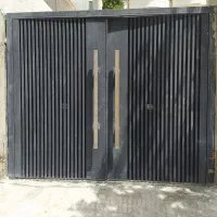 آهنگری جوشکاری درب پارکینگ فلاشینگ آلاچیق