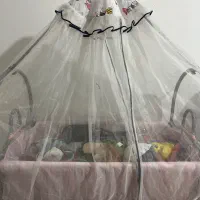 گهواره دخترانه صورتی
