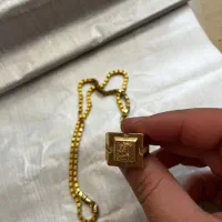 گردنبند طلا 18عیار نو نو با فاکتور|جواهرات|فردیس, شهرک هفده شهریور|دیوار