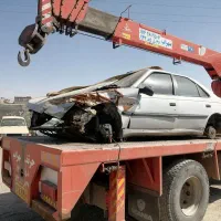 خدمات جرثقیل کفی با دکل 25 متری