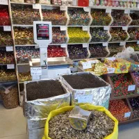 فروشنده خانم خشکبار فروشی