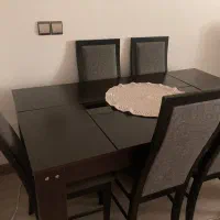 مبل راحتی ۹ نفره به همراه غذاخوری ۶ نفره|مبلمان خانگی و میز عسلی|تهران, سازمان برنامه شمالی|دیوار