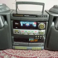 ظبط پاناسونیک  دو کاست  CD خور    با باند بزرگ|سیستم صوتی خانگی|رشت, بازار|دیوار