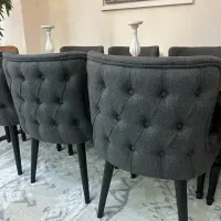 مبل راحتی ۹نفره با نهارخوری ۸نفره درحدنو باکیفیت|مبلمان خانگی و میز عسلی|تهران, صادقیه|دیوار