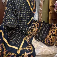 کیف مخمل  و روسری قواره بزرگ