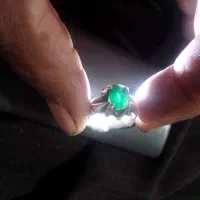 انگشترزمردطبیعی